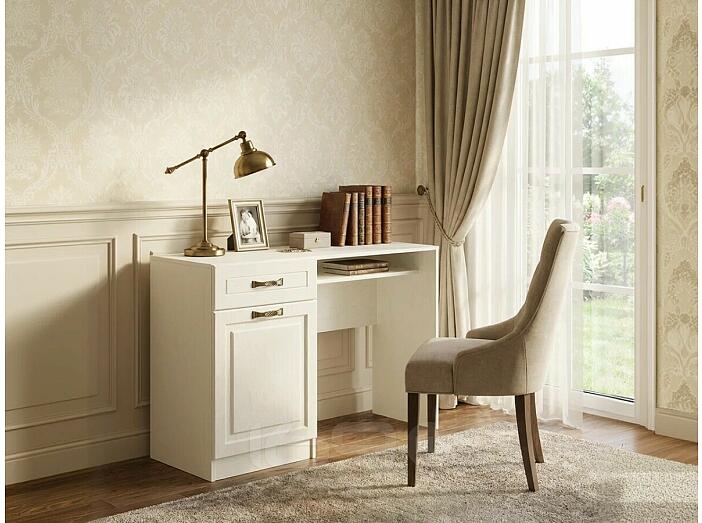 Ливерпуль Стол туалетный 12.46 Белый/Ясень Ваниль