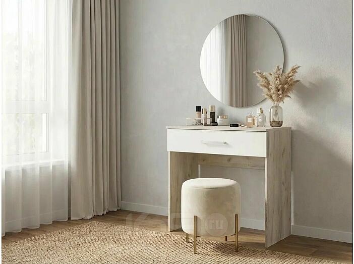 С/Г Мартина Туалетный стол (Кашемир, Дуб Крафт серый)