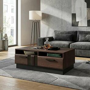 Магнолия Стол журнальный (Дерево, орех)