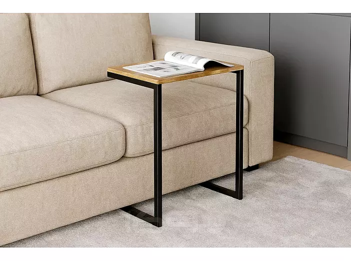 Стол журнальный "Брион" H700 Дуб Вотан