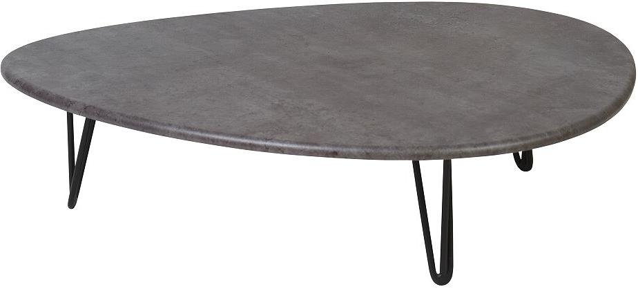 Стол журнальный Дадли (серый бетон) стол журнальный мебелик генри бетон чикаго
