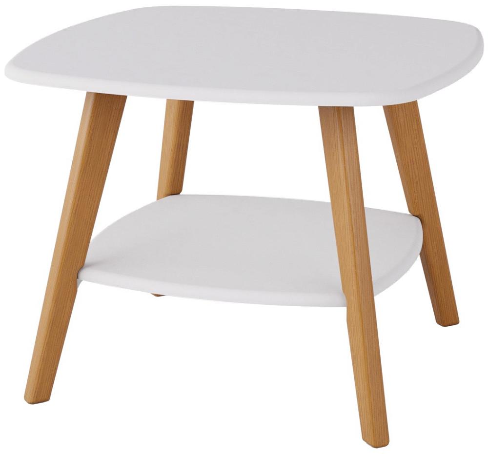 Стол журнальный Хадсон (белый) стол журнальный мебелик хадсон дуб сонома п0002811