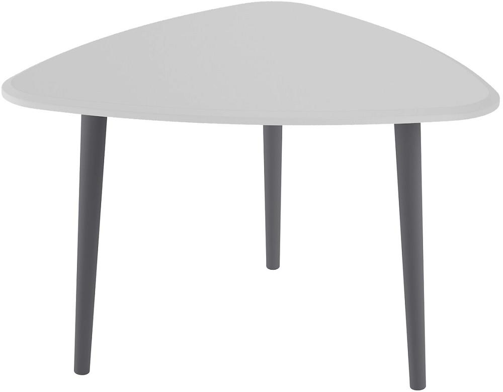 Стол журнальный Квинс (белый) столик журнальный art champ 100х50х50 см серебристый