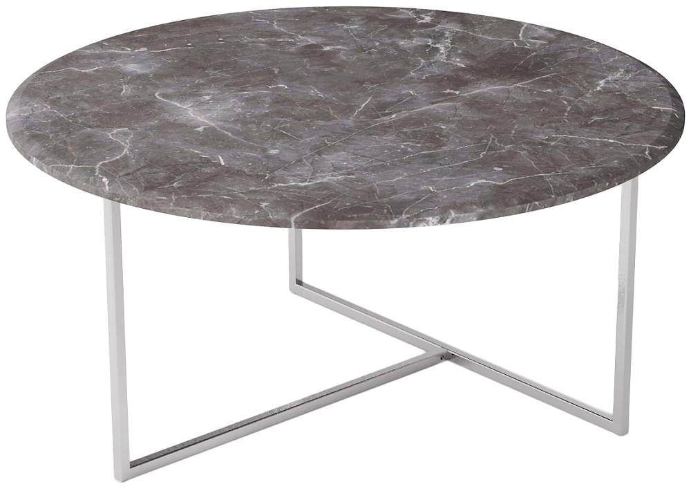 Стол журнальный Маджоре (серый мрамор) стол журнальный мебелик маджоре серый мрамор