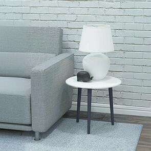 Стол журнальный "Манхэттен" (белый)