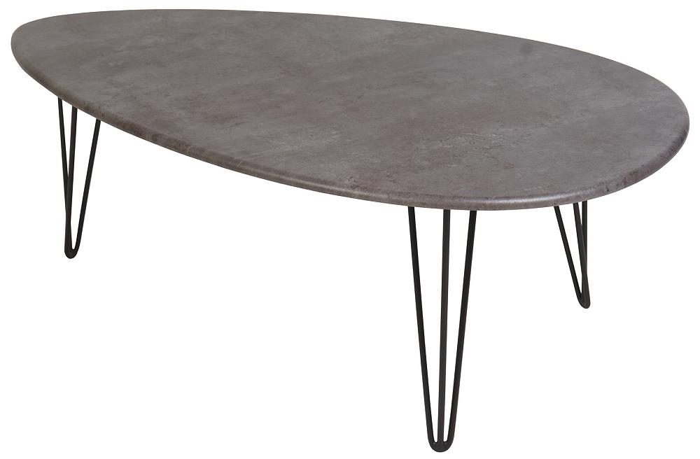 Стол журнальный Шеффилд (серый бетон) стол журнальный art champ 120х60х48 см