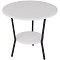 Стол журнальный "ШОТ" (белый)