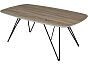 Стол журнальный WOOD83 #4 дуб серо-коричневый винтажный