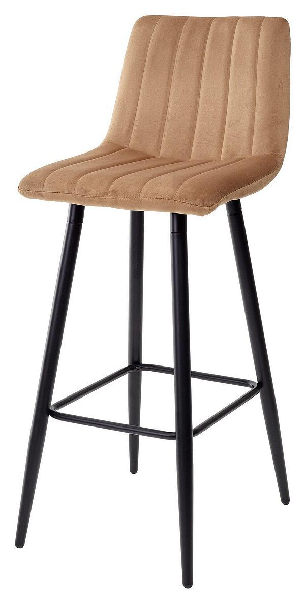 Барный стул DERRY G108-72 тоффи, велюр барный стул derry g108 26 стебелек перца велюр