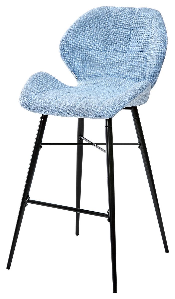 Барный стул MARCEL TRF-10 Небесно-голубой, ткань свечи в торт витые с подставкой 6 шт 14 см небесно голубой