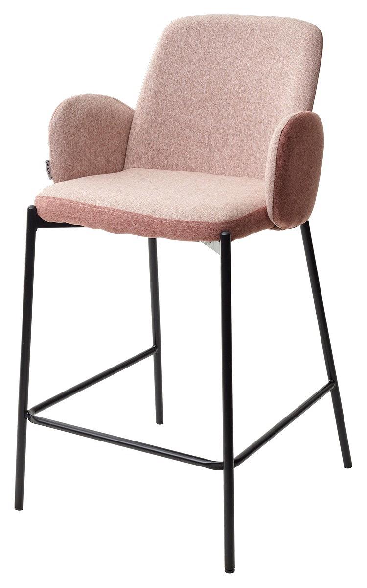 Полубарный стул NYX (H=65cm) VF109 розовый / VF110 брусничный сумка хозяйственная на кнопках розовый