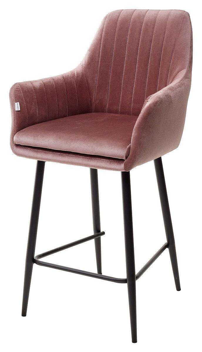 Полубарный стул Роден Blitz 08 Сиреневый, велюр (H=65cm)
