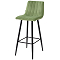 Барный стул DERRY G108-27 террариумный мох, велюр