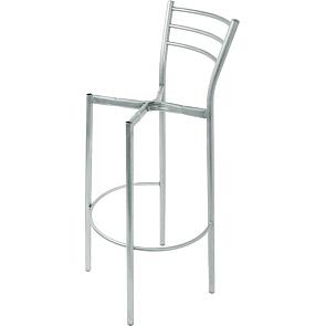 Каркас барного стула MARCO Aluminum Gloss 980*700*340 (с крепежом)