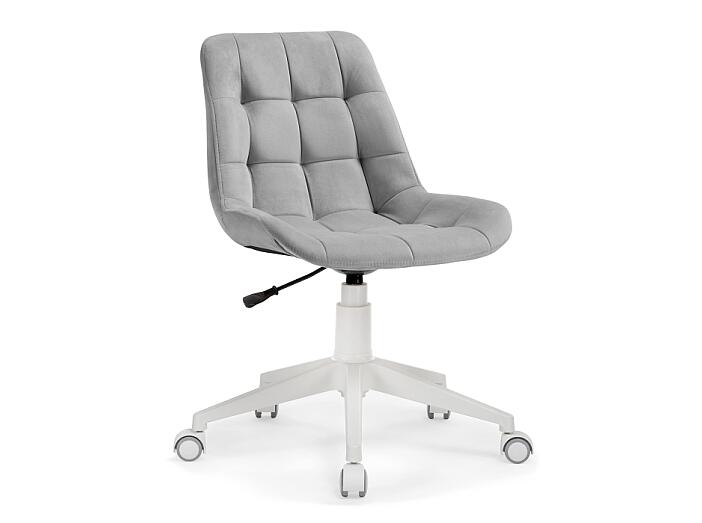 Компьютерное кресло  Келми 1 светло-серый / белый