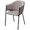 Стул ДИЛЛ, цвет RAIN 11 капучино, велюр / черный каркас М-City