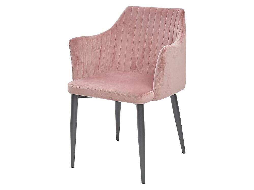 

Стул OTTAVA пепел розы - антрацит, велюр G108-15