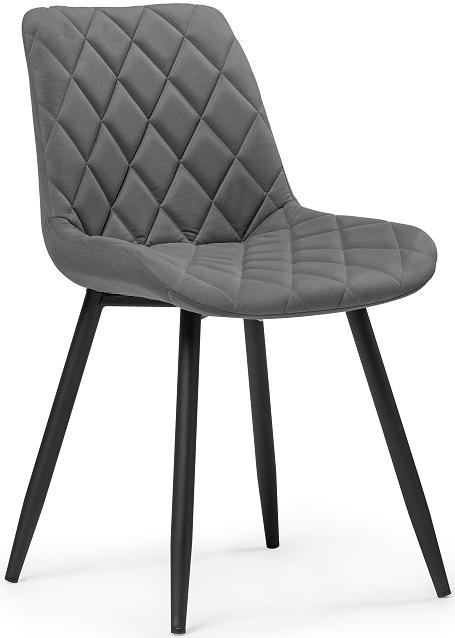Стул Баодин Б/К темно-серый / черный барный стул седа велюр темно серый
