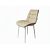 Стул Бостон белый матовый (Velutto 07 бежевый)