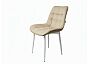 Стул Бостон белый матовый (Velutto 07 бежевый)