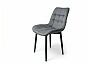 Стул Бостон черный матовый (Velutto 32 графит)