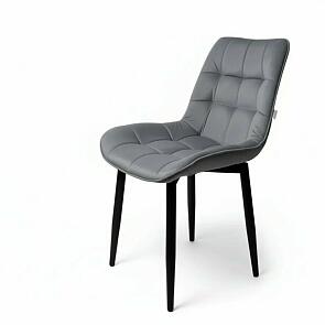 Стул Бостон черный матовый (Velutto 32 графит)