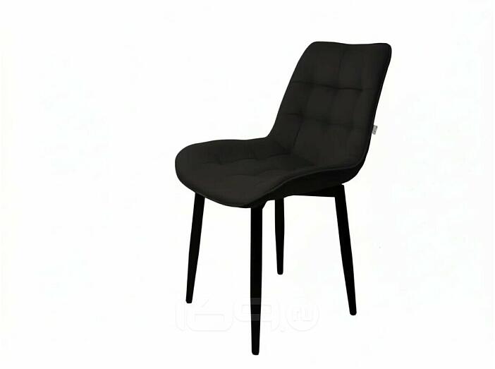 Стул Бостон черный матовый (Velutto 34 черный)