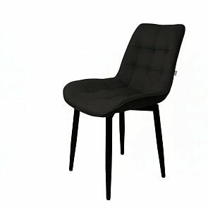 Стул Бостон черный матовый (Velutto 34 черный)