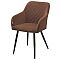 Стул BRANDY 505-11 Кофе, велюр "беспальчиковый"/чёрный каркас