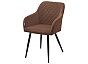 Стул BRANDY 505-11 Кофе, велюр "беспальчиковый"/чёрный каркас