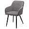 Стул BRANDY 505-35 Серый, велюр "беспальчиковый"/чёрный каркас