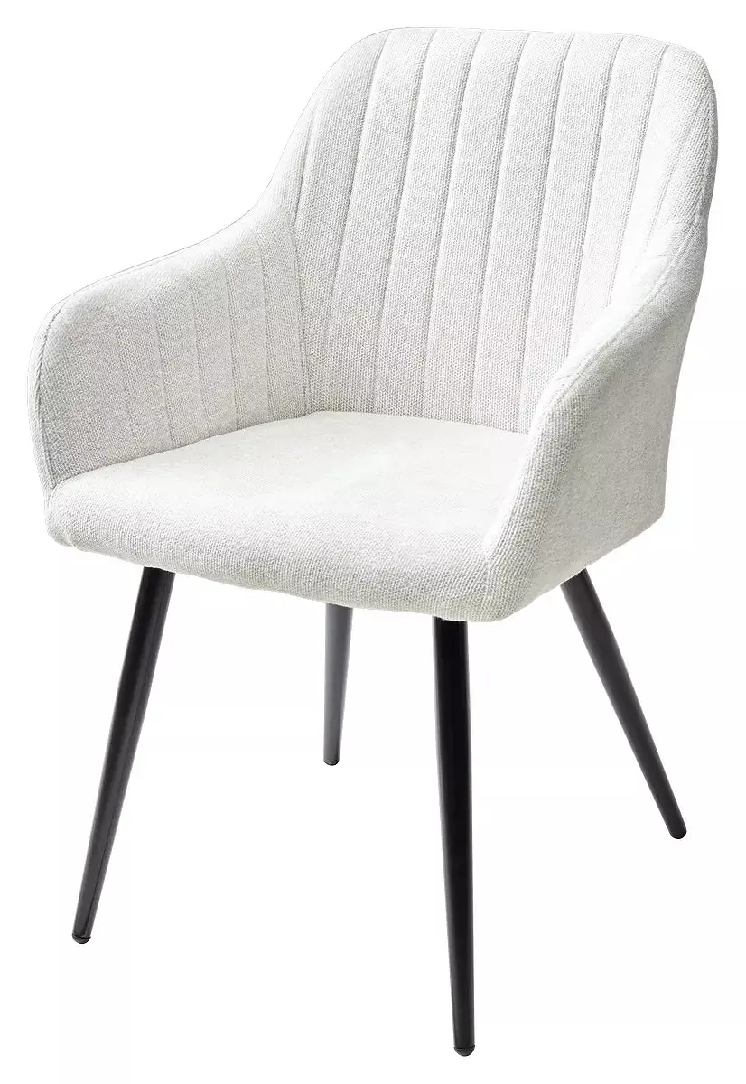 Стул BRANDY WZ2042-18 белая галька, фактурный велюр/чёрный каркас стул seattle v серый 27 велюр чёрный каркас