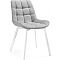 Стул Челси светло-серый / белый