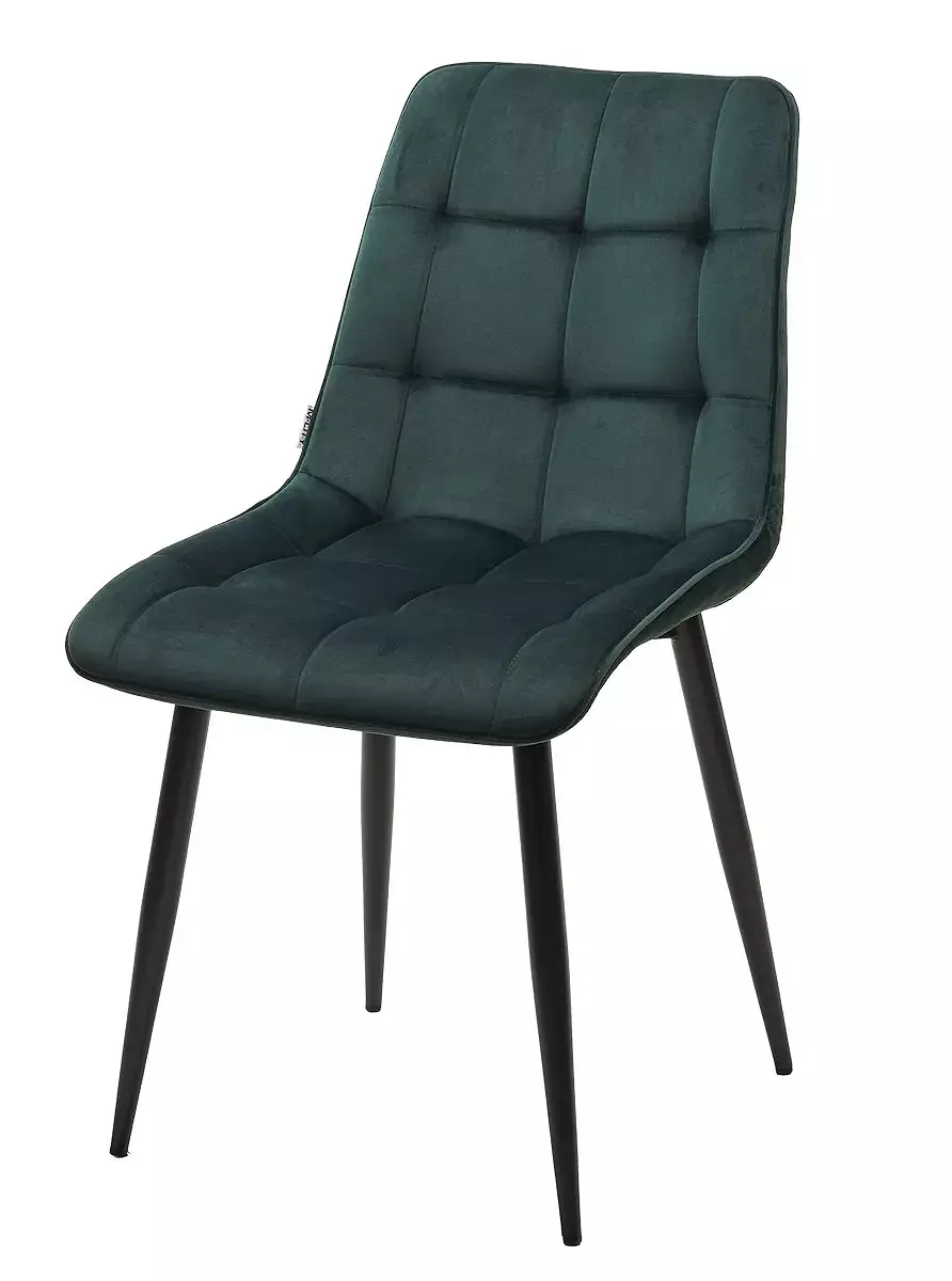 Стул CHIC BLUVEL-78 зелёный / чёрный каркас кресло для геймеров arozzi vernazza supersoft™ чёрный серый