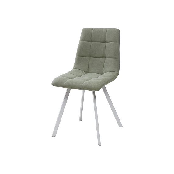 Стул CHILLI SQUARE UF860-11B мятный, ткань/ белый каркас