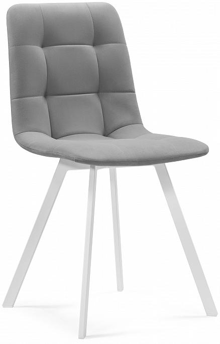 Стул Чилли светло-серый/белый плетеный стул из роупа лион светло серый