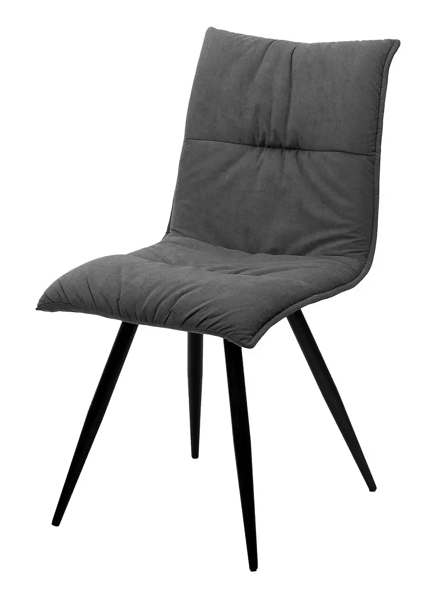 Стул CIRA VT7002-29 Серый, без пальчиковый велюр/ чёрный каркас стул софт rested rs ваниль чёрный