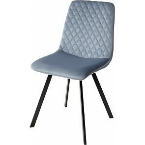Стул DAIQUIRI BLUVEL-06 BLUE, велюр