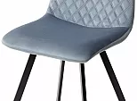 Стул DAIQUIRI BLUVEL-06 BLUE, велюр
