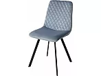 Стул DAIQUIRI BLUVEL-06 BLUE, велюр