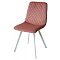 Стул DAIQUIRI BLUVEL-52 PINK / белый каркас, велюр М-City Стул DAIQUIRI BLUVEL-52 PINK / белый каркас, велюр М-City