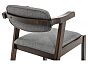 Стул деревянный Fit cappuccino / grey