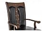 Стул деревянный Gala dirty oak / black