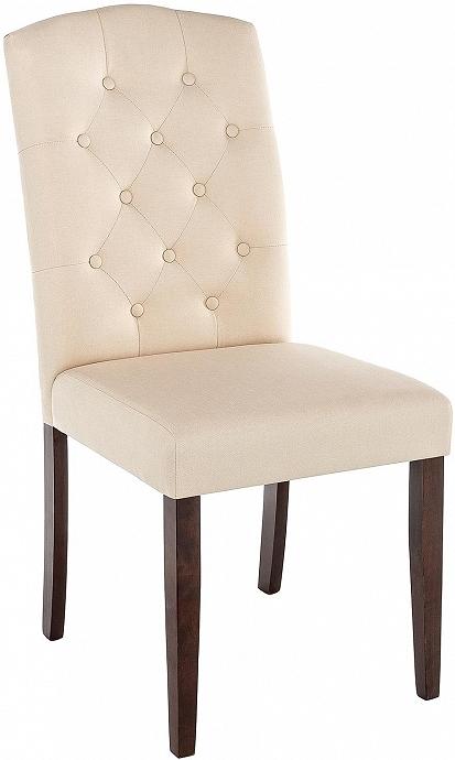 стул деревянный amelia dark walnut fabric brown Стул деревянный  Menson dark walnut  / fabric cream