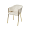 Стул DILL PK6015-05 (VBP205) античный светло-бежевый, велюр