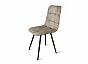 Стул Фред белый матовый (Velutto 07 бежевый)