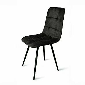 Стул Фред черный матовый (Velutto 34 черный)