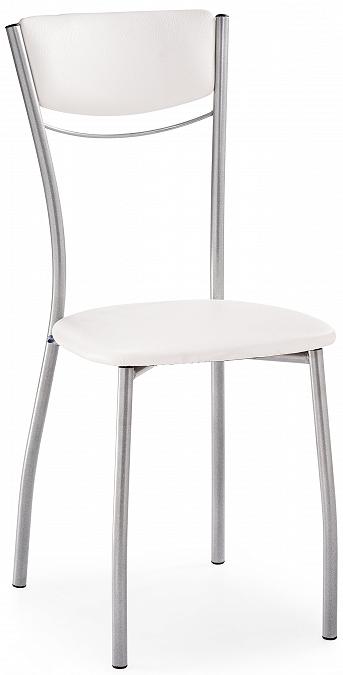 Стул  Goki с мягкой спинкой белый полимер / светлый мусс барный стул kuroda белый полимер светлый мусс