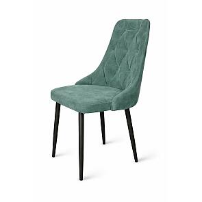 Стул Граф черный матовый (Краш 22 виридиан)