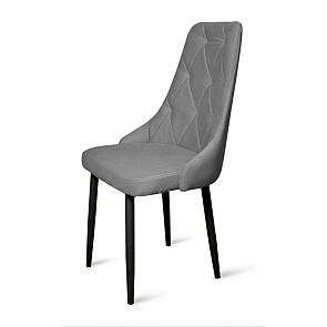 Стул Граф черный матовый (Velutto 32 графит)